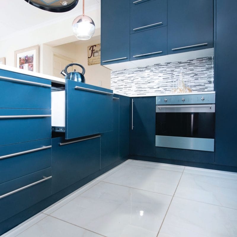 Petrol blue gloss
