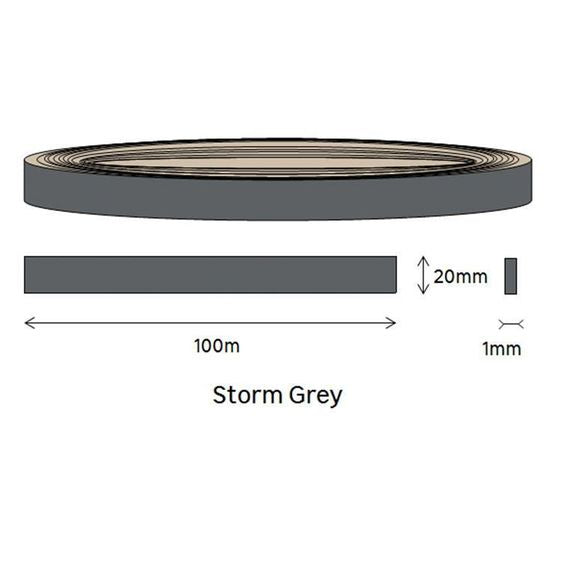 storm grey pvc
